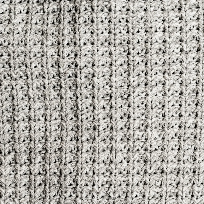 Heather Grey Heavygauge Knit