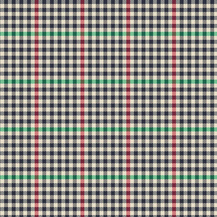 Olive Plaid Poplin